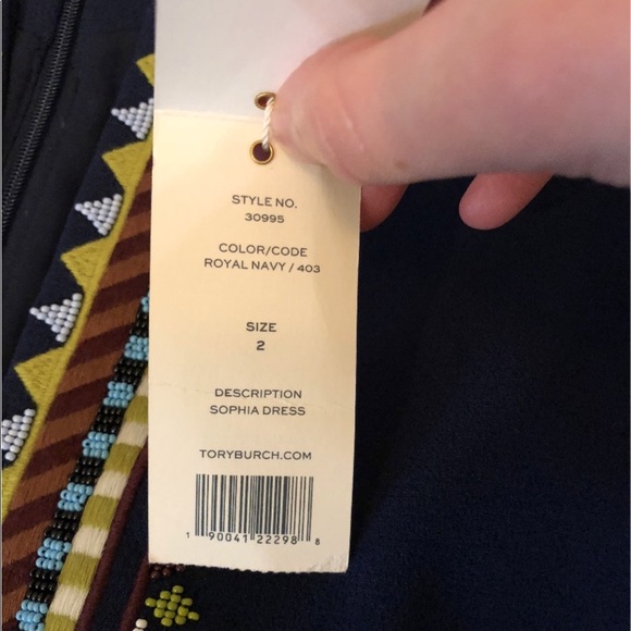 NWT Tory Burch Sophia Dress - Picture 7 of 8